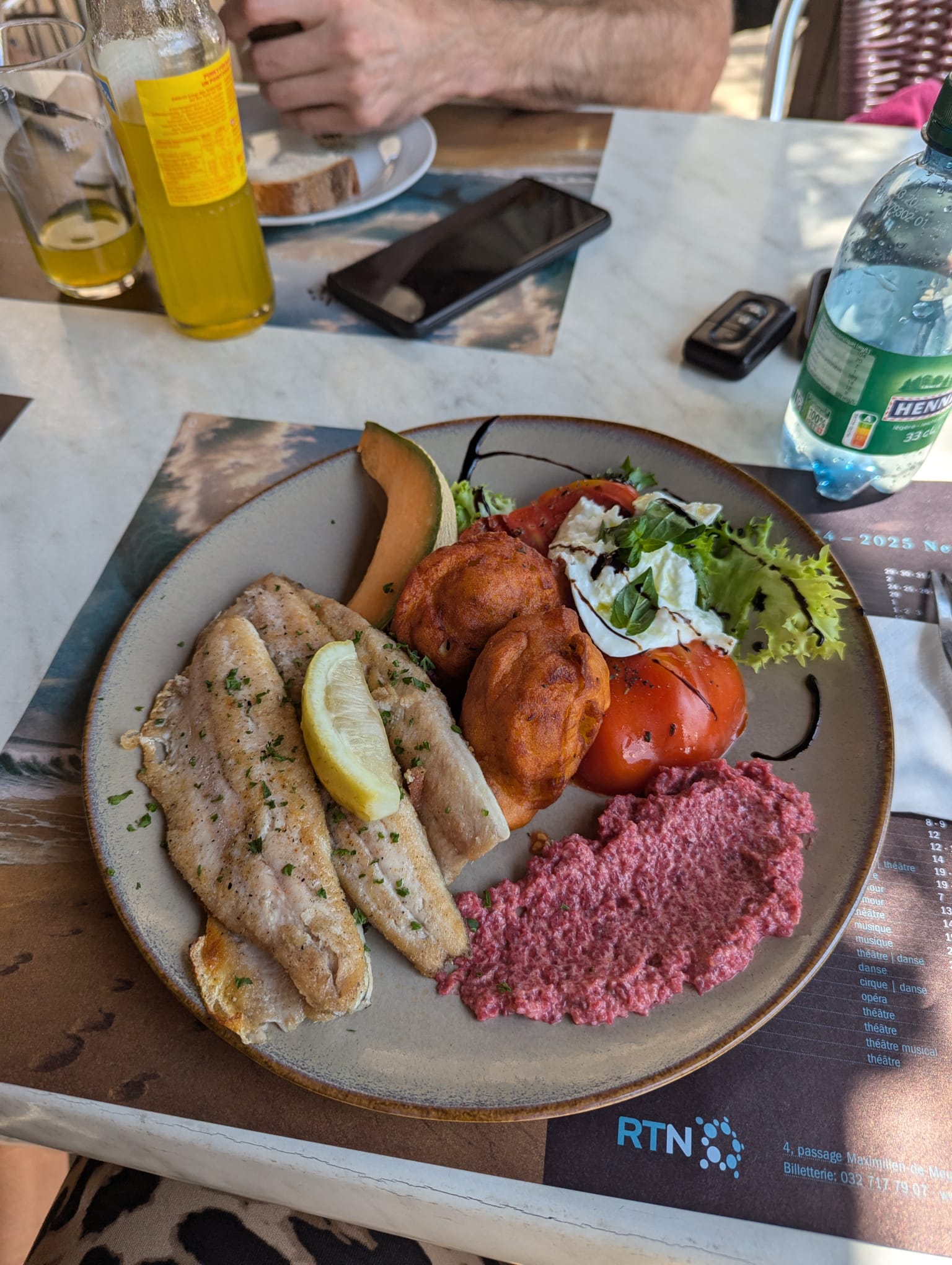 Frischer Fisch vom See